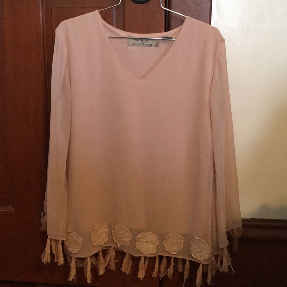 Pink blouse
